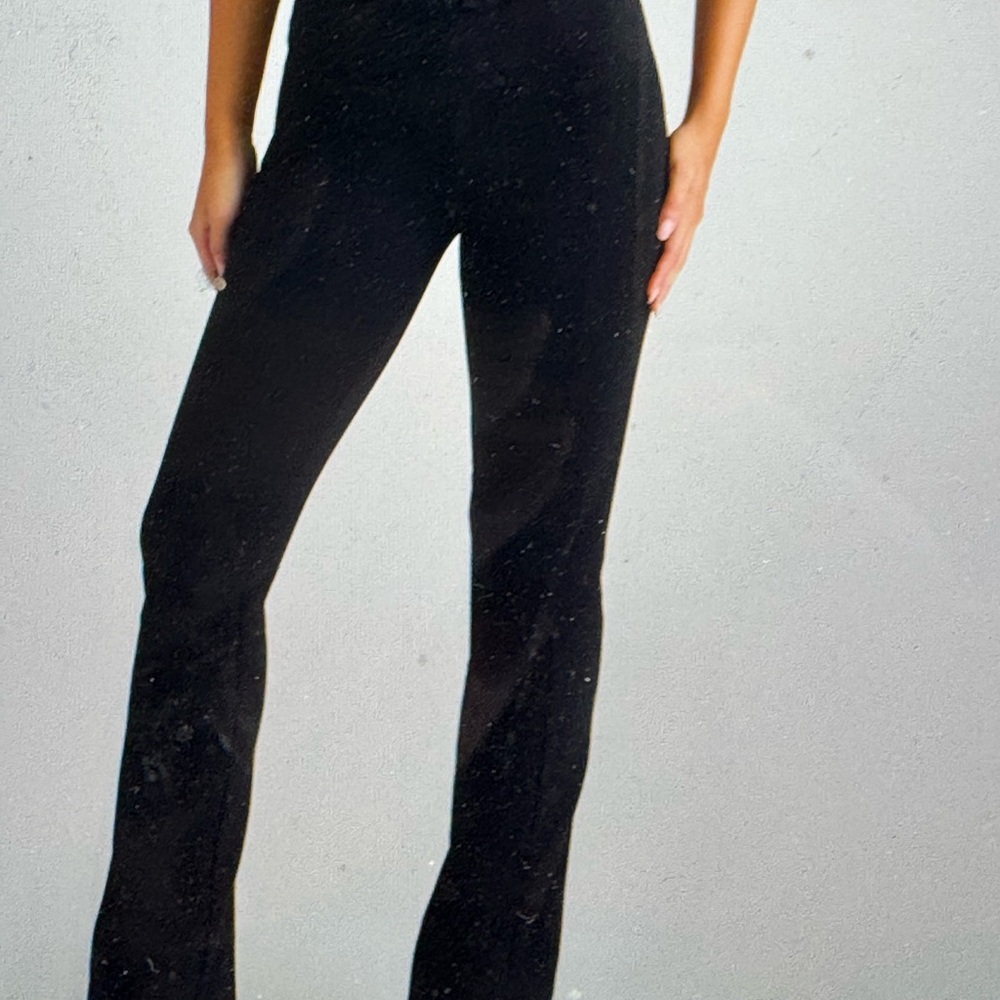 House of CB Elegant Black Flare Pants